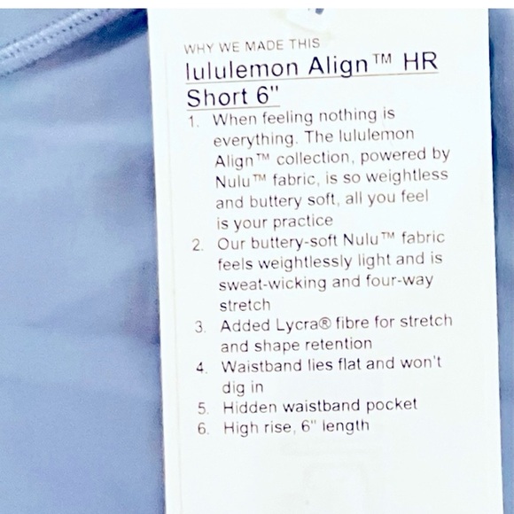NWT- Lululemon Hotty Hot High-Rise Lined Short 4" Kayak Blue - Picture 11 of 12